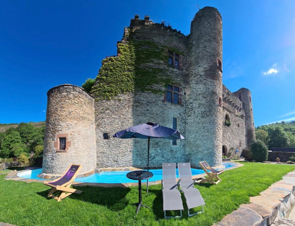 Chambre D'Hotes Au Chateau De Belcastel Esterno foto