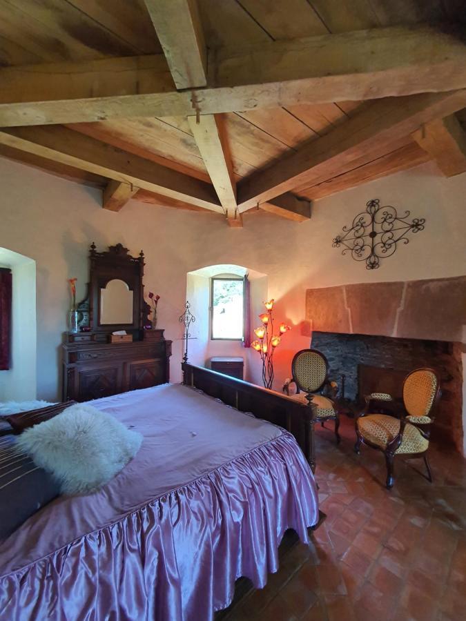 Chambre D'Hotes Au Chateau De Belcastel Esterno foto