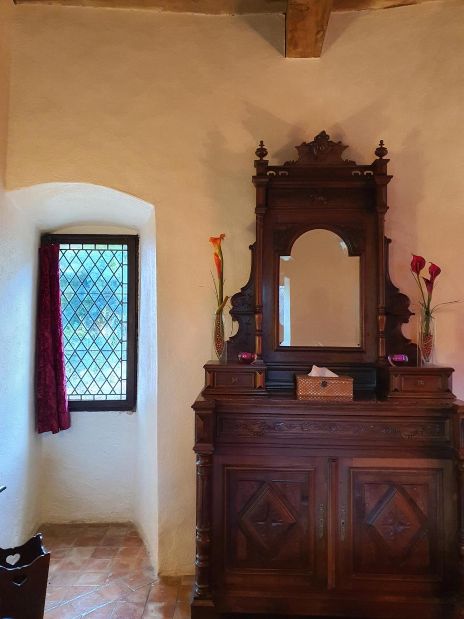 Chambre D'Hotes Au Chateau De Belcastel Esterno foto