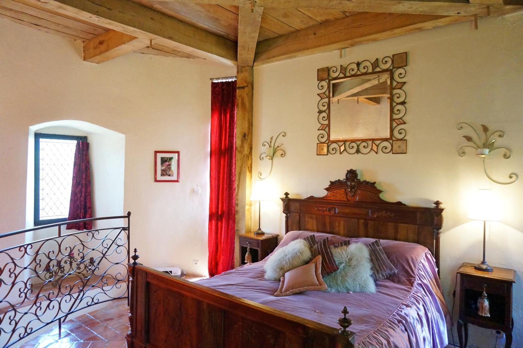 Chambre D'Hotes Au Chateau De Belcastel Esterno foto
